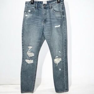 Twelve by OnTwelfth Women's Distressed Blue Jeans Size 29 High Rise